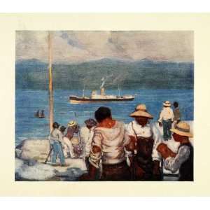  1912 Print Archibald Stevenson Forrest Art Rio Janeiro 