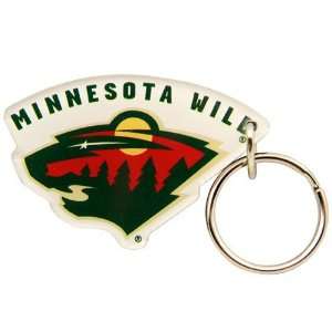  NHL Minnesota Wild High Definition Keychain Sports 