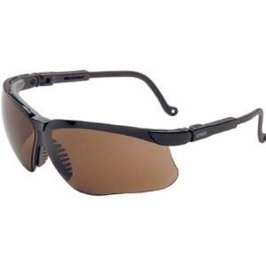  10 Pack UVEX S3201 Genisis Safety Glasses with Black Frame 