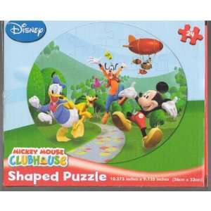   Mickey Mouse Clubhouse Shaped Puzzle Jumping Around Toys & Games