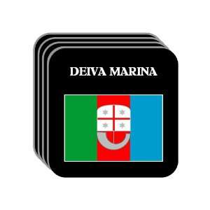 Italy Region, Liguria   DEIVA MARINA Set of 4 Mini Mousepad Coasters