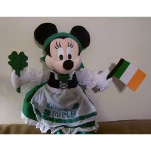   Theme Park Edition Kiss Me Im Irish Minnie Mouse 