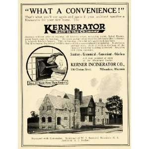  1920 Ad Kernerator Chimney Incinerator Co Milwaukee 