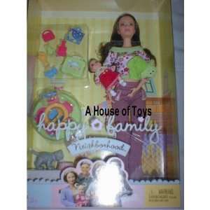  Barbie Happy Family Neighborhood Mom & Baby Toys & Games