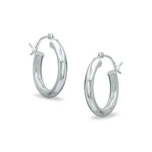  Sterling Silver Hoop Earrings SS HOOP EARRINGS Jewelry