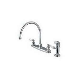   of Design Goose Neck Centerset Kitchen Faucet With Spray EB721SP