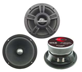 LANZAR PRO OPTI6MI 6.5 1000W Car Mid bass Speakers  