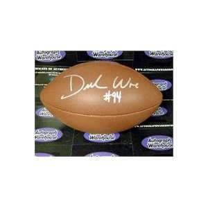  Demarcus Ware autographed Football (Dallas Cowboys 