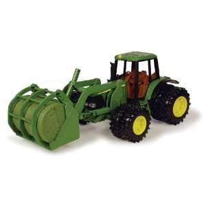  8inch 7220 Tractor with Bale Mover Toys & Games