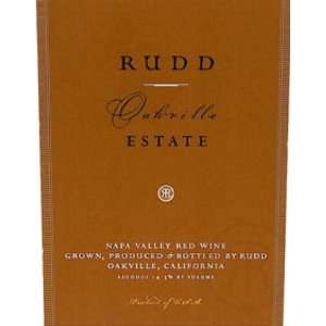  2004 Rudd Estate Oakville Proprietary Napa Red 750ml 750 
