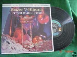 Roger Williams CHRISTMAS TIME Kapp holiday lp F Hunter  