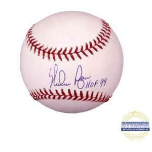  Nolan Ryan Autographed Baseball with HOF 99 Inscription 