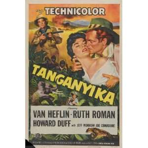 Tanganyika Movie Poster (11 x 17 Inches   28cm x 44cm) (1954) Style A 