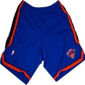  Earl Barron #30 2010 Knicks Game Used Blue Shorts (48 
