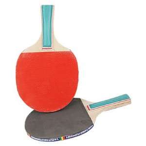  Como Pair Green Handle Double Side Penhold Table Tennis 