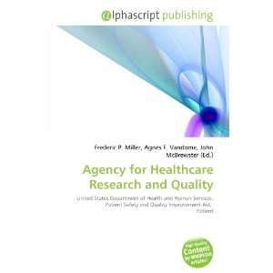  Agency for Healthcare Research and Quality (9786134092289 