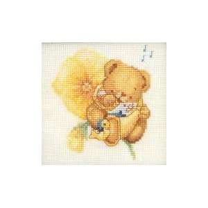    Musical Bear, Cross Stitch from Lanarte Arts, Crafts & Sewing