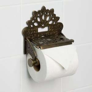  Dering Solid Brass Toilet Paper Holder   Antique Brass 