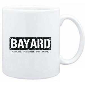  Mug White  Bayard  THE MAN   THE MYTH   THE LEGEND 