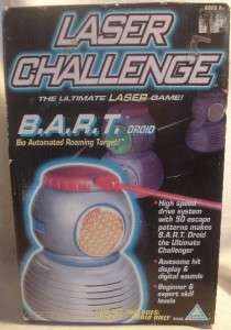 Laser Challenger B.A.R.T. Droid toy NEW  