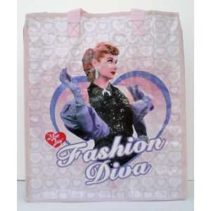  I Love Lucy Fashion Diva Woven Tote Bag 