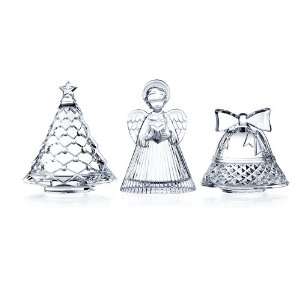  Celebrations by Mikasa Assorted Crystal Votives, Set of 3 