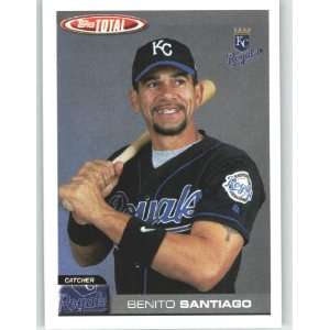  2004 Topps Total #354 Benito Santiago   Kansas City Royals 