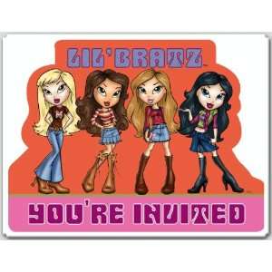  Lil Bratz Jewels Invitations 8 pc Toys & Games