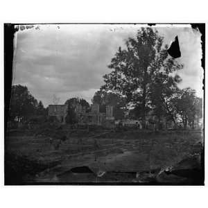   Virginia vicinity. The Barnard house below Fredericksburg, destroyed