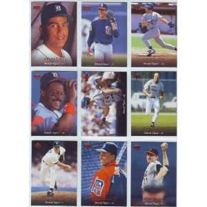    1995 Upper Deck Baseball Detroit Tigers Team Set