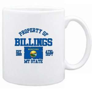  New  Property Of Billings / Athl Dept  Montana Mug Usa 