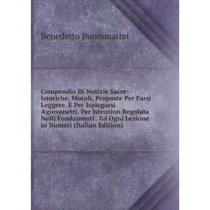   Ogni Lezione in Numeri (Italian Edition) Benedetto Buommattei Books