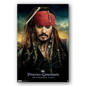  Pirates of the Caribbean 4   One Sheet Wall Poster 22 X 