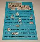 1968 parker bros ad page winnie the pooh board game