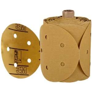 3M Stikit Gold Paper Dust Free Disc Roll 216U, 5 in x NH Die# 500FH 5 