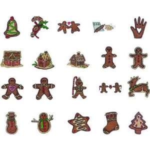  OESD Embroidery Machine Designs CD GINGERBREAD I Kitchen 