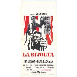  Riot Poster (11 x 17 Inches   28cm x 44cm) (1969) Italian 