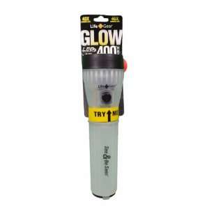  Life Gear Glow LED Flashlight 400 hrs Emergency Signal 