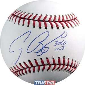 Craig Biggio Autographed MLB Baseball Inscribed 3060 Hits  