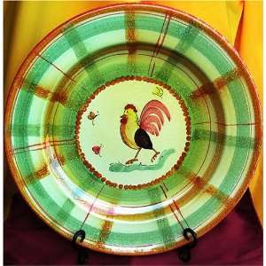  Umbria   Gubbio  Made in Italy 15 Rooster Serving Platter 
