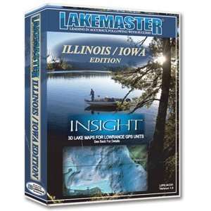  LAKEMASTER LEI INSIGHT IOWA/ ILLINOIS DIGITAL CHART (39021 