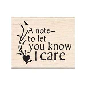  A Note to Let You Know I Care