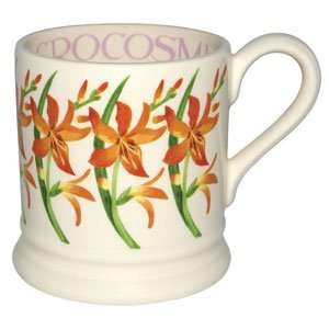  Emma Bridgewater Flowers Crocosmia 1/2 Pint Mug Kitchen 