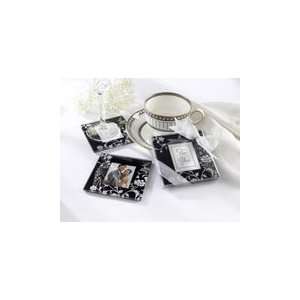    Glass Photo Frame/Place Card Holder Coasters