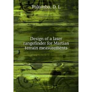  Design of a laser rangefinder for Martian terrain 