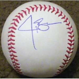  Jay Bruce Signed Baseball   Oml Authentic Jsa 