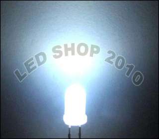 100pcs 5mm Round Diffused White LED 5K MCD Bulb Light  