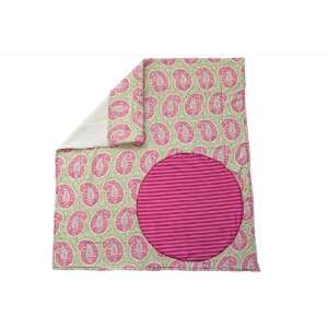  Baby Girl Blanket Angelfish Paisley from Button Baby