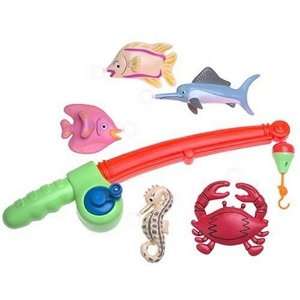  Big Catch 6 Piece Fishing Game Toys & Games