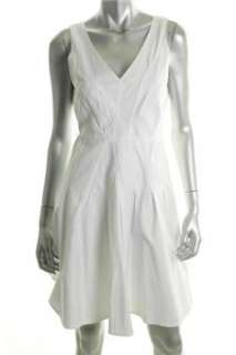 Calvin Klein White Casual Dress BHFO Sale 4  